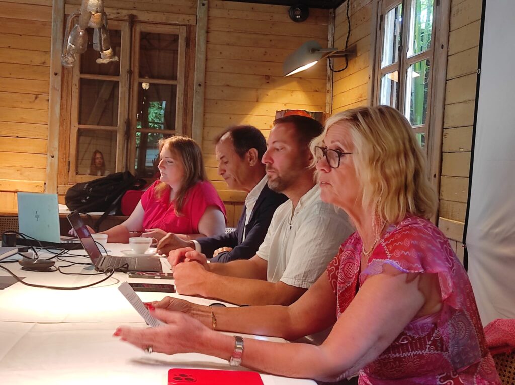 Panel discussion during the Where Next campaign launch at London Climate Action Week.